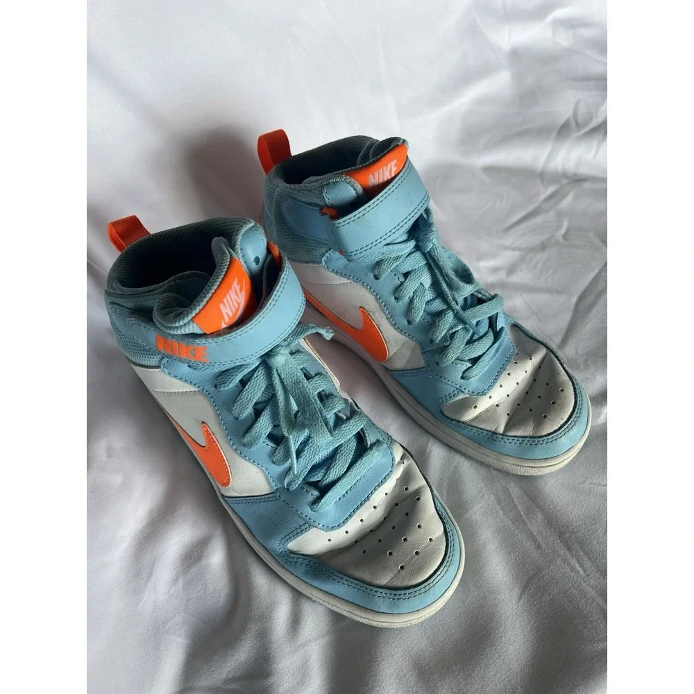 Nike Court Borough Mid 2‎ Big Kids Shoe Sz 6Y Youth Athleisure Sport Style*